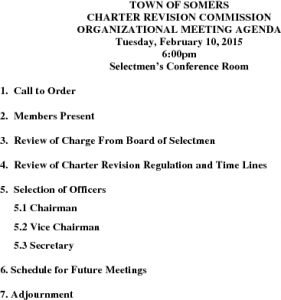 Icon of 20150210 Charter Revision Commission Agenda
